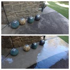 Back patio cleaning in Edmond Oklahoma 0