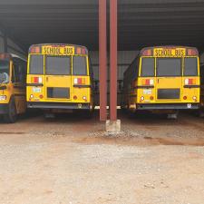 School-bus-fleet-washing-job-in-Piedmont-Oklahoma 1